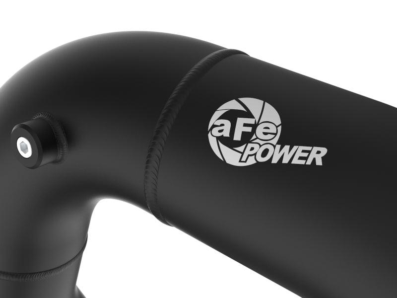 afe 08-10 Ford Trucks V8-6.4L (td) BladeRunner 3 IN Aluminum Hot Charge Pipe - Black - Order Your Parts - اطلب قطعك