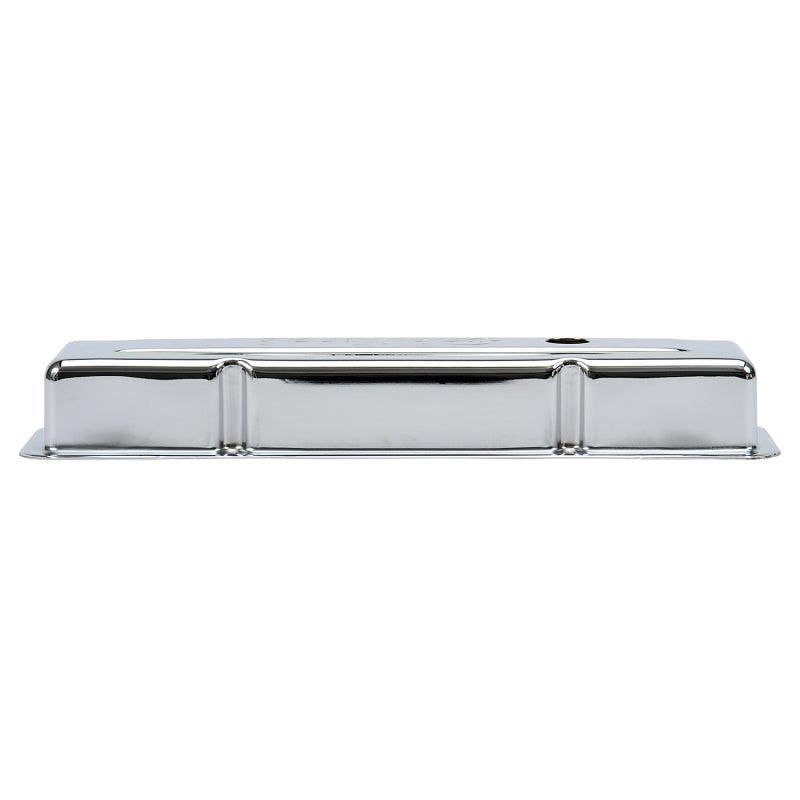 Edelbrock Valve Cover Signature Series Chevrolet 1959-1986 262-400 CI V8 Low Chrome - Order Your Parts - اطلب قطعك
