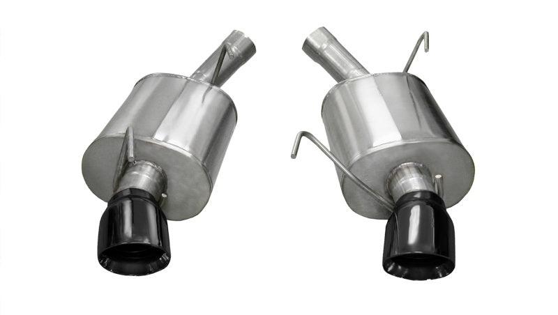 Corsa 05-10 Ford Mustang Shelby GT500 5.4L V8 Black Sport Axle-Back Exhaust - Order Your Parts - اطلب قطعك