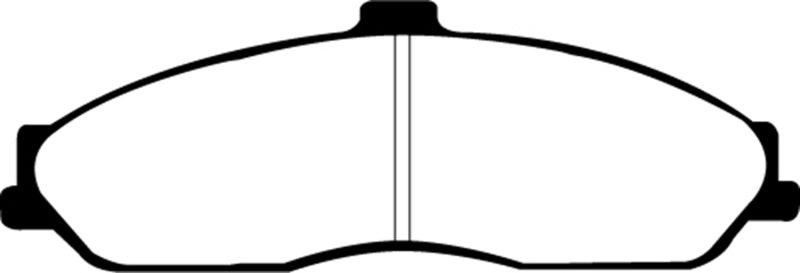EBC 03-04 Cadillac XLR 4.6 Yellowstuff Front Brake Pads - Order Your Parts - اطلب قطعك