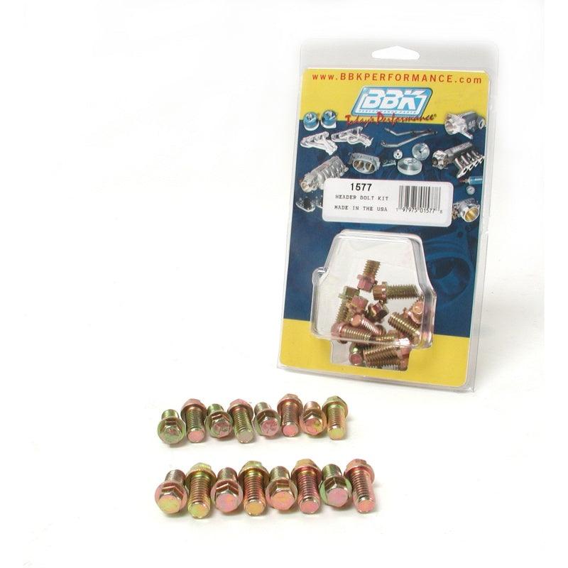 BBK Ford SBF 302 351W Exhaust Header Bolt Kit - 3/8-16 0.75in (16) - Order Your Parts - اطلب قطعك