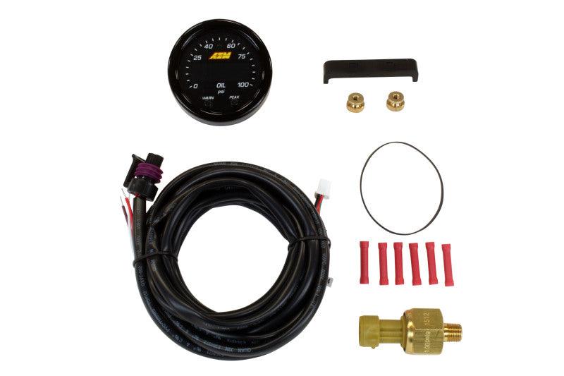 AEM X-Series Pressure 0-100psi Gauge Kit - Order Your Parts - اطلب قطعك