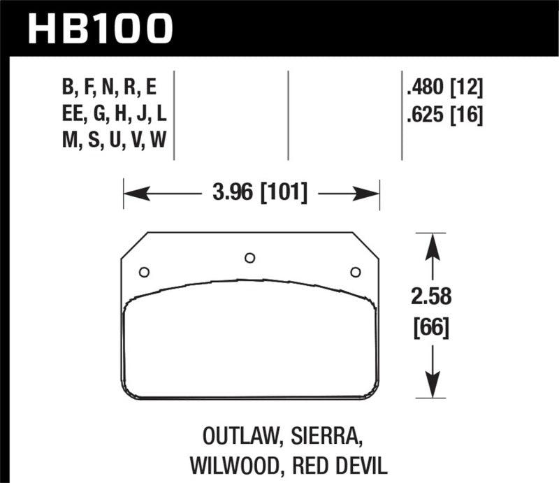 Hawk Wilwood Dynalite Caliper HP+ Street Brake Pads - Order Your Parts - اطلب قطعك