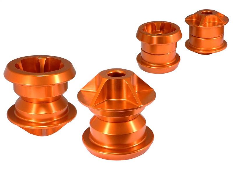 aFe Control PFADT Series Subframe Mount Set; Chevrolet Camaro 10-14 - Orange - Order Your Parts - اطلب قطعك
