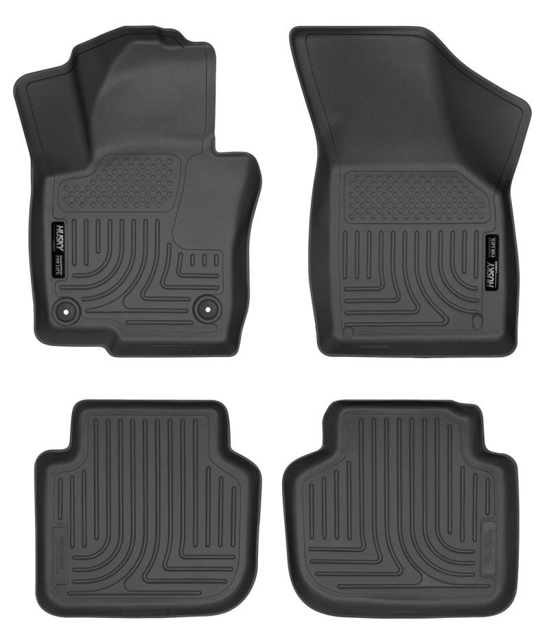 Husky Liners 2012 Volkswagen Passat WeatherBeater Combo Black Floor Liners - Order Your Parts - اطلب قطعك