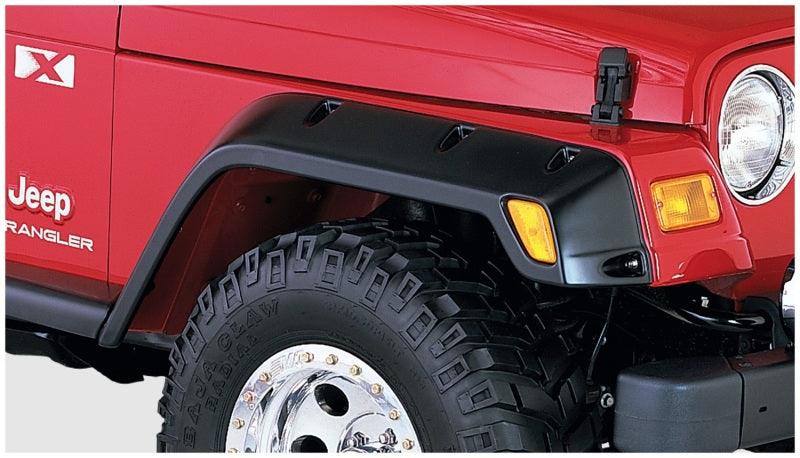 Bushwacker 97-06 Jeep TJ Pocket Style Flares 4pc - Black - Order Your Parts - اطلب قطعك