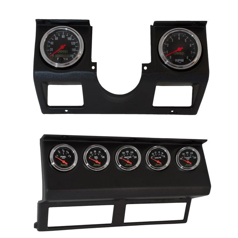 Autometer 87-96 Jeep Wrangler YJ 7pc Direct-Fit Dash Gauge Kit - Order Your Parts - اطلب قطعك