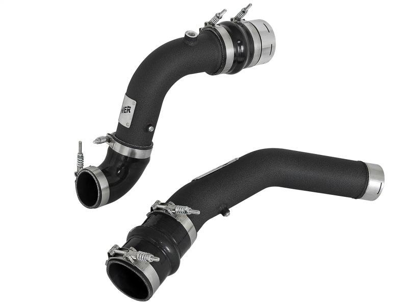 aFe Bladerunner 3in Hot and Cold Side Black Intercooler Tubes 2017 Ford Diesel Trucks V8 6.7L (td) - Order Your Parts - اطلب قطعك