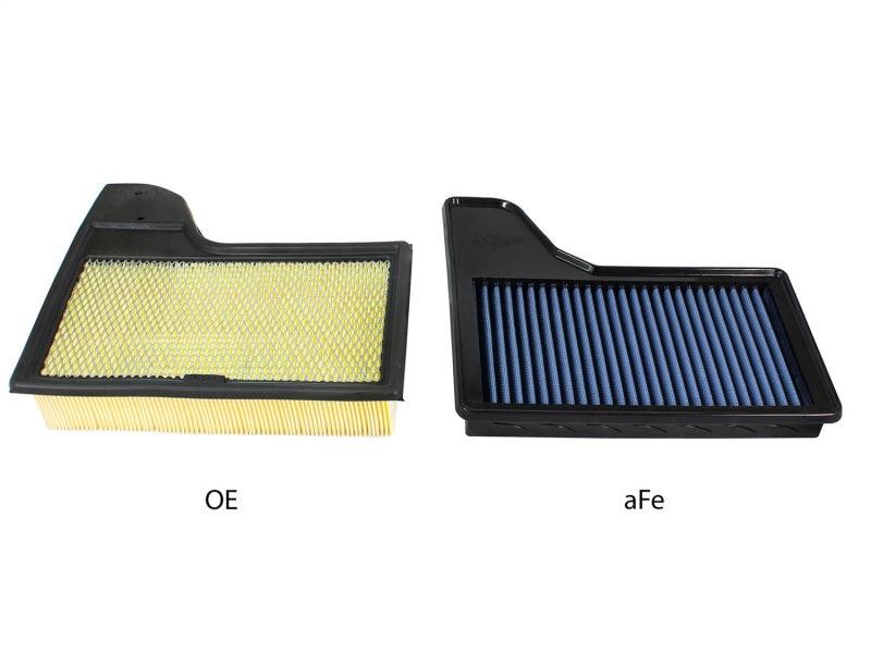 aFe MagnumFLOW OEM Replacement Air Filter PRO 5R 2015 Ford Mustang L4 / V6 / V8 - Order Your Parts - اطلب قطعك