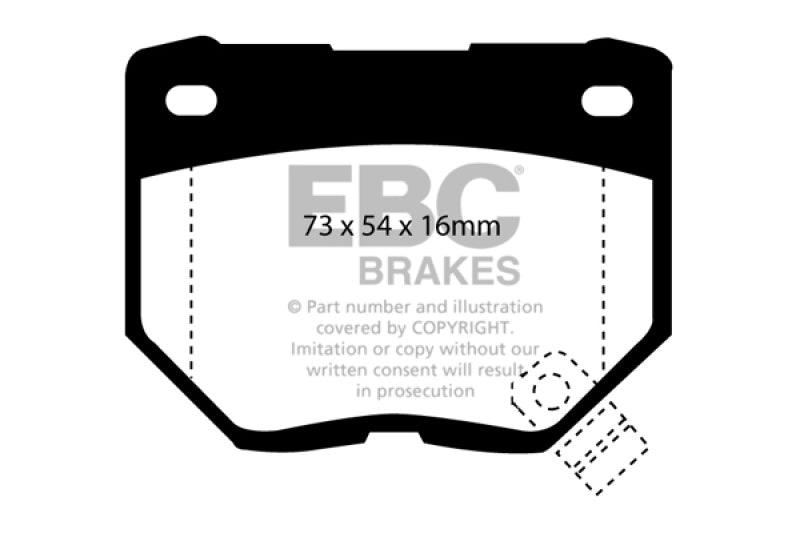 EBC 98-03 Nissan Skyline (R34) 2.5 GT (200) Greenstuff Rear Brake Pads - Order Your Parts - اطلب قطعك
