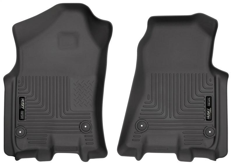 Husky Liners 2019 Ram 1500 Crew Cab WeatherBeater Black Front Row Floor Liners - Order Your Parts - اطلب قطعك