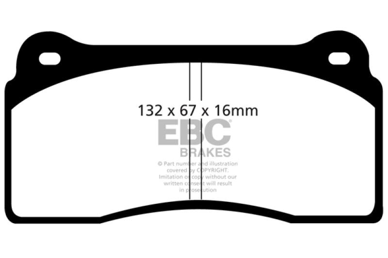 EBC 99-03 Aston Martin DB7 5.9 Redstuff Front Brake Pads - Order Your Parts - اطلب قطعك