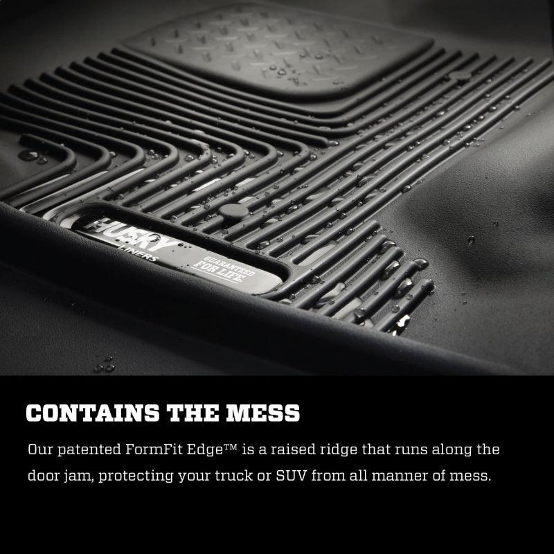 Husky Liners 2017 Ford F250 Crew Cab Vinyl X-Act Contour Black Floor Liners - Order Your Parts - اطلب قطعك
