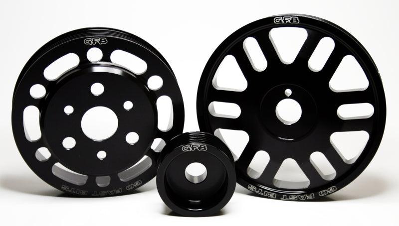 GFB 13 Subaru BRZ / 13 Scion FR-S 3 Pc L/W Pulley Kit (Inc Crank/Alternator/Water Pump Pulleys) - Order Your Parts - اطلب قطعك