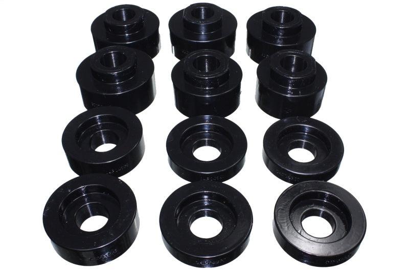 Energy Suspension 08-16 Ford F-250/F-350/F-450/F-550 Super Duty STD/Super Cab Black Body Mount Set - Order Your Parts - اطلب قطعك