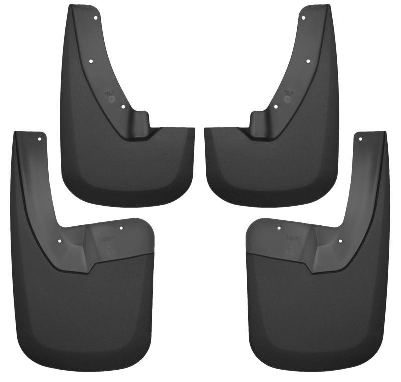 Husky Liners 09-17 Dodge Ram 1500/2500 Both w/ OE Fender Flares Front and Rear Mud Guards - Black - Order Your Parts - اطلب قطعك