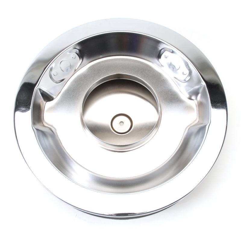 Edelbrock Air Cleaner Pro-Flo Series Round Steel Top Paper Element 14In Dia X 3 75In Dropped Base - Order Your Parts - اطلب قطعك