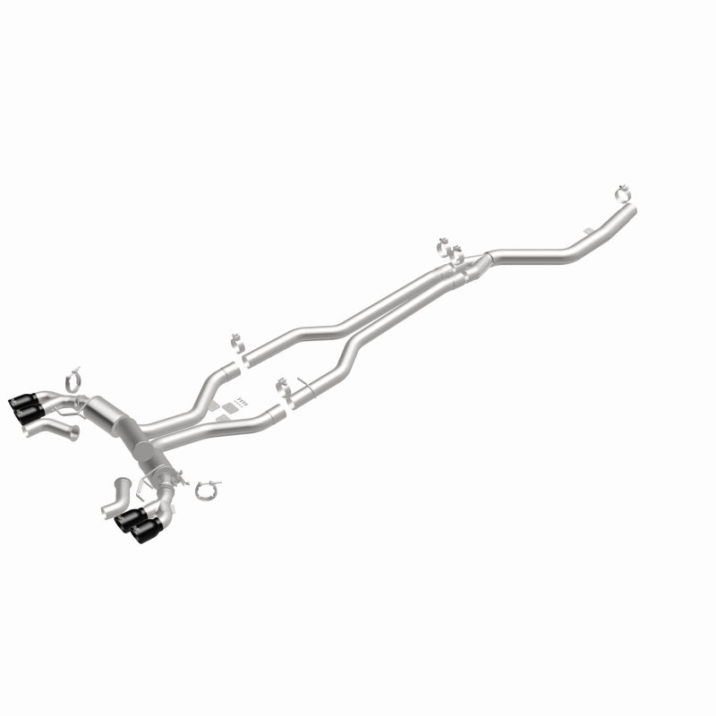 MagnaFlow BMW SPEQ Series Cat-Back Exhaust System Black Chrome