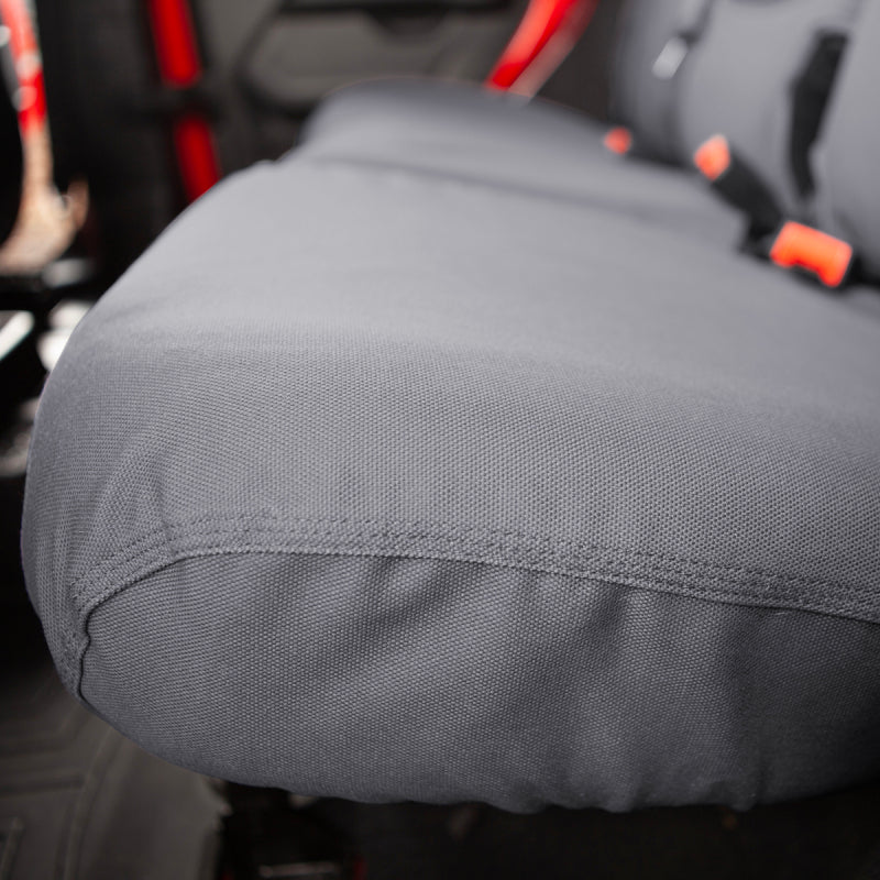 Covercraft 2024+ Ford Ranger SuperCrew Carhartt SeatSaver Custom Front Row Seat Covers - Gravel