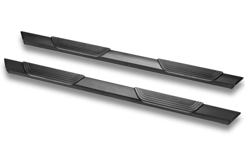 RealTruck 15-26 Ford F150 Super Crew / 17-26 F250/F350 SD Super Cab Traxio 4in Nerf Bars - Tex. Blk