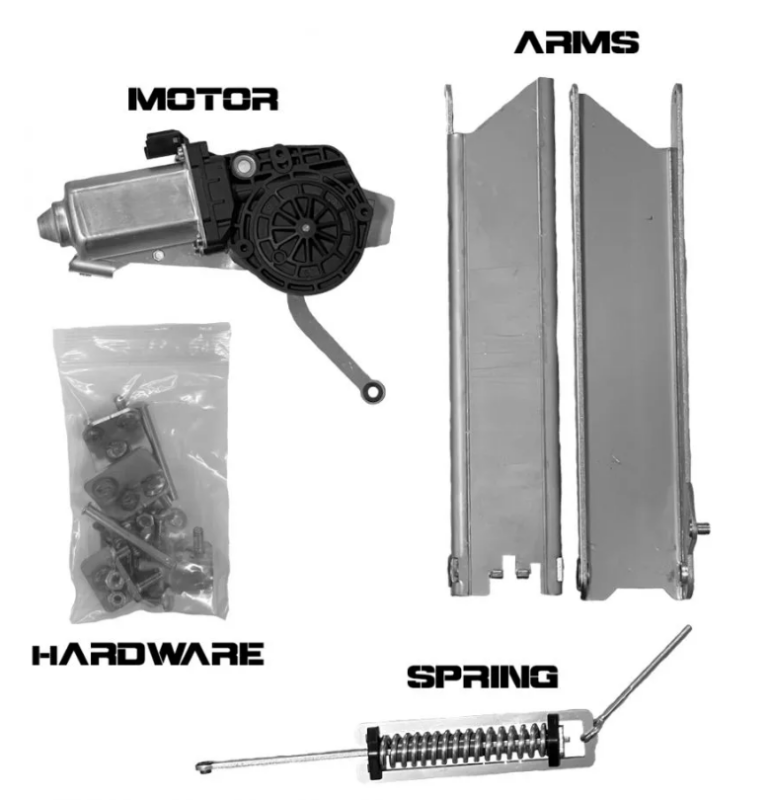 Rock Slide Rebuild Kit For Gen 3 Step Slider - JK/JL/JT 2D/4D Pass