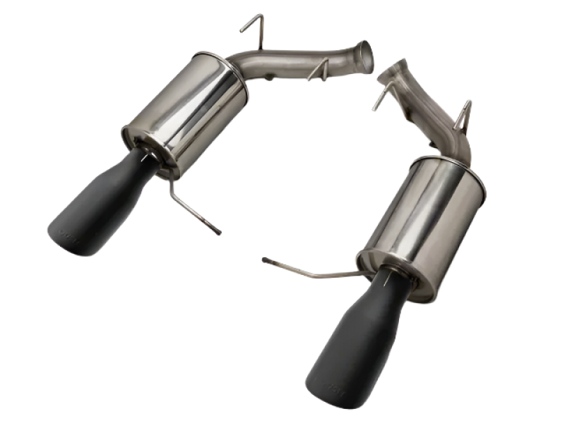 Roush 11-14 Mustang V6 Black Tip Axle Back Exhaust