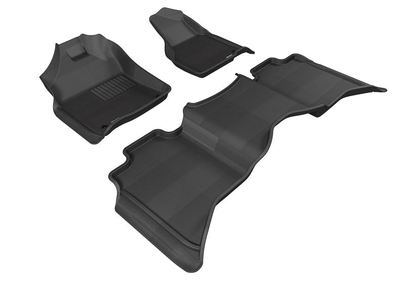 3D MAXpider 12-24 Dodge Ram 1500 Crew Cab / 2500 / 3500 Crew Cab / MEGA Cab Kagu Black Full Set