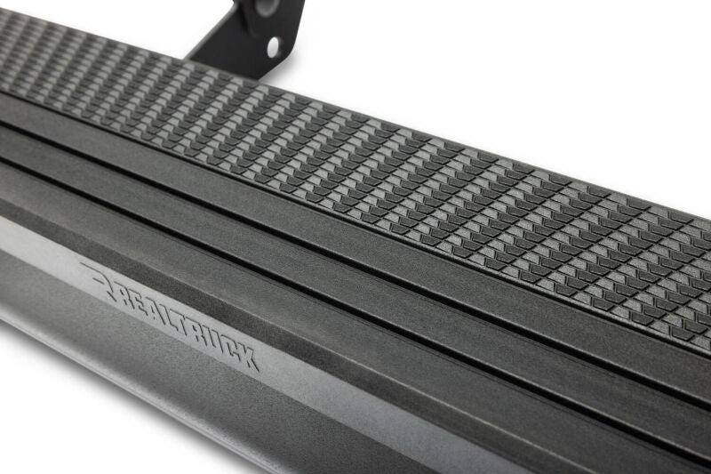 RealTruck 15-26 Ford F150 Super Crew / 17-26 F250/F350 SD Super Cab Traxio 4in Nerf Bars - Tex. Blk