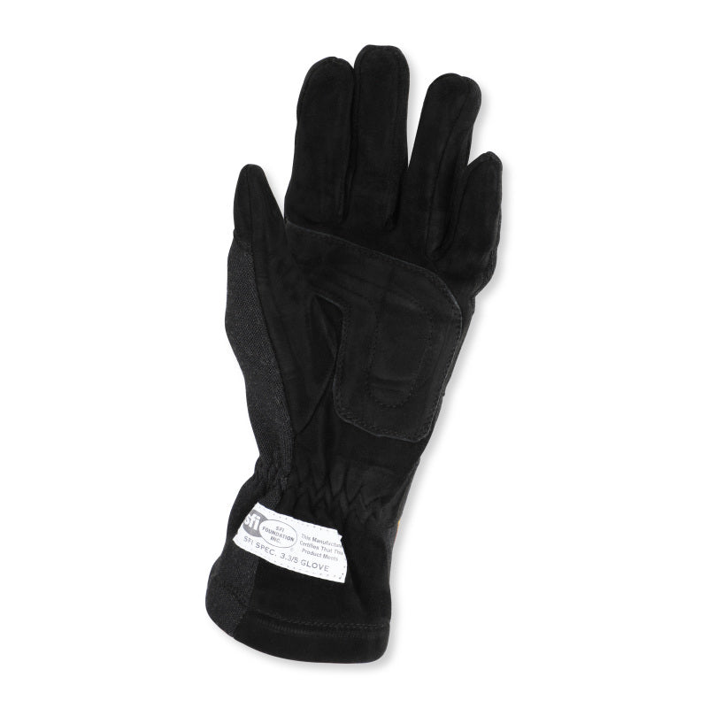 RaceQuip Black 2-Layer SFI-5 Glove - Medium