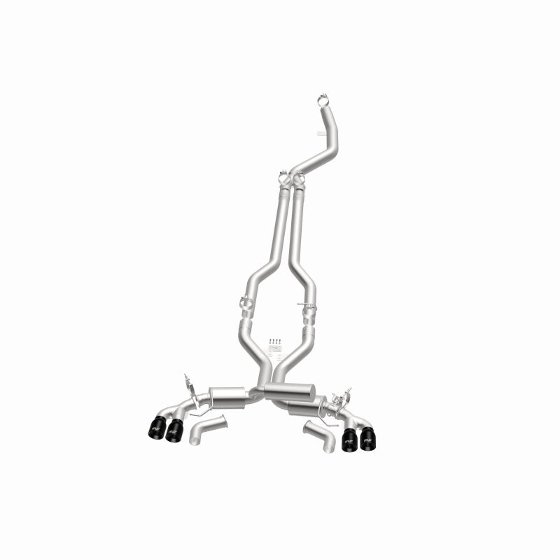 MagnaFlow BMW SPEQ Series Cat-Back Exhaust System Black Chrome
