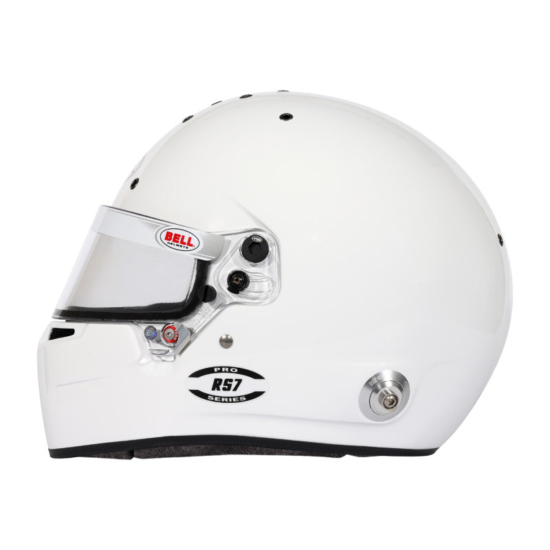 Bell Helmet Rs7 White (Hans) 58(7 1/4) Fia8859-2024/Sa2025