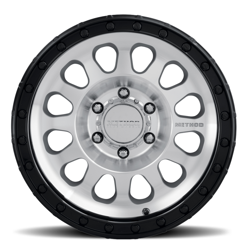 Method MR315 17x8.5 0mm Offset 6x5.5 106.25mm CB Machined Wheel - Gloss Black Lip