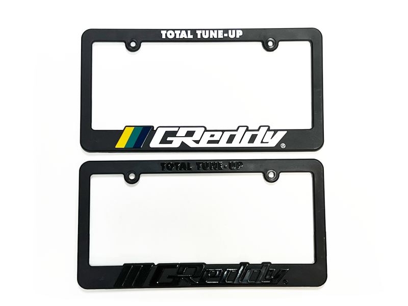 GReddy Total Tune Up License Plate Frame - 3 Color