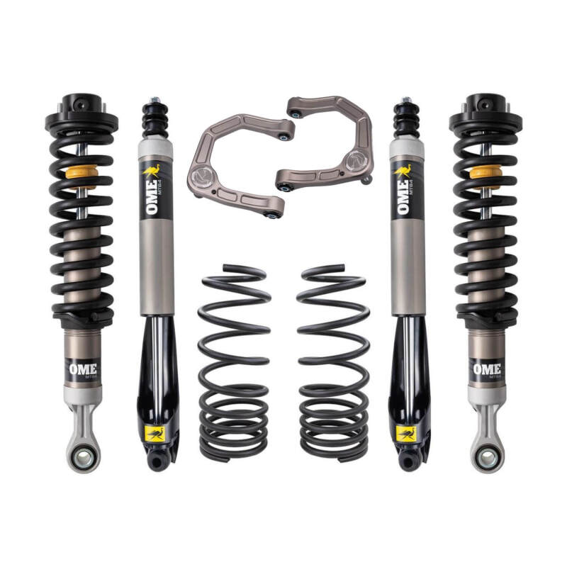 Old Man Emu 2025+ Toyota 4 Runner MT64 Kit w/Forged Billet Upper Control Arm FR 3IN/0LB RR 2IN/0LB