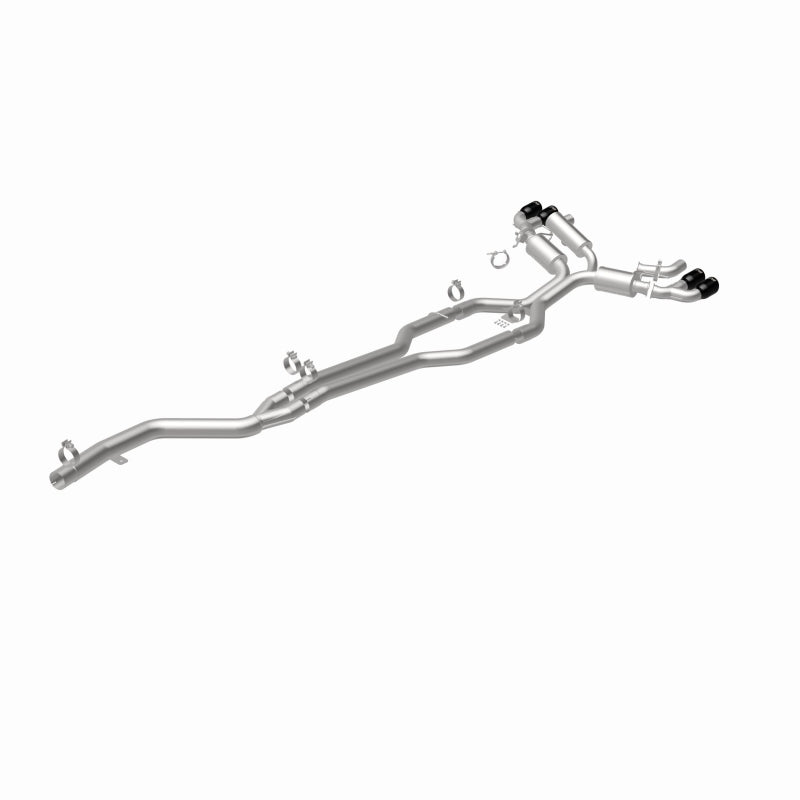 MagnaFlow BMW SPEQ Series Cat-Back Exhaust System Black Chrome