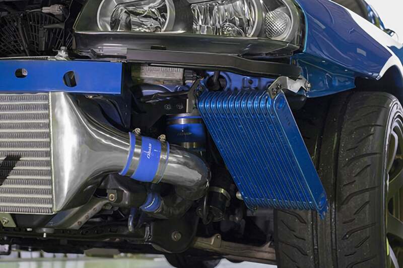 GReddy OIL COOLER KIT W/ FILTER RELOC 13-ROW CIRCUIT SPEC BNR34
