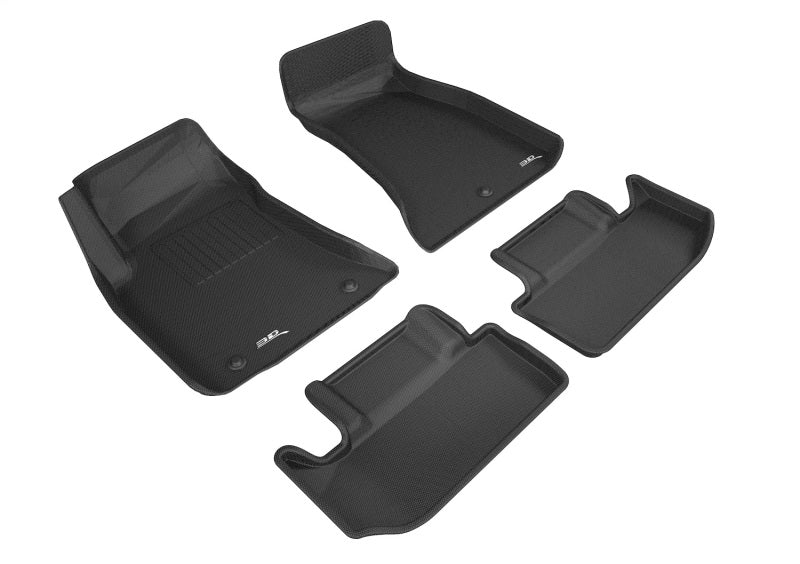 3D MAXpider 15-23 Dodge Challenger RWD Kagu Black Full Set