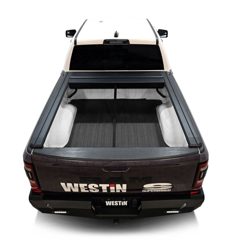 Westin 19-26 Ram 1500 (New Body)(Excl. RamBox) 5ft 7in Bed Manual Retractable Tonneau Cover - Black