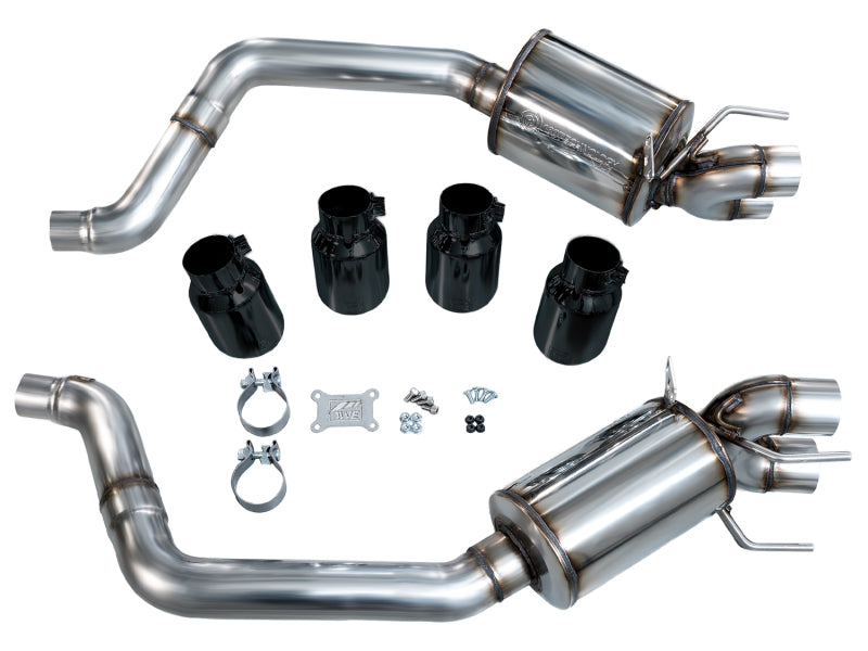 AWE Tuning 05-07 C6 Chevrolet Corvette 6.0L Touring Edition Axle-Back Exhaust w/ Diamond Black Tips