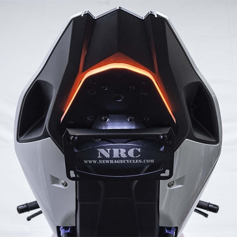New Rage Cycles 20+ BMW S1000RR Fender Eliminator Kit Kit Tucked - EU models only (Amber)