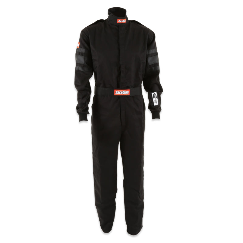 RaceQuip Black SFI-1 1-L Suit - XL