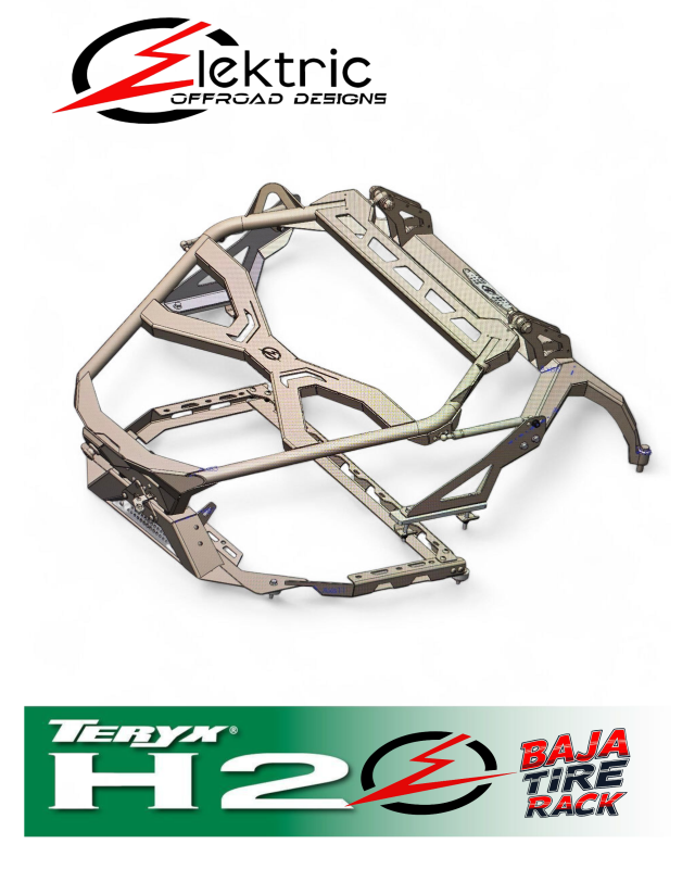 Elektric 2026+ Kawasaki Teryx H2 Volt Baja Tire Rack