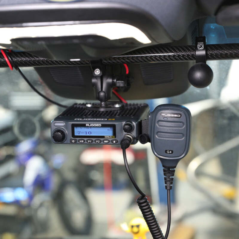 Rugged Radios Rambler G4 GMRS Band Mobile Radio with Stealth Antenna
