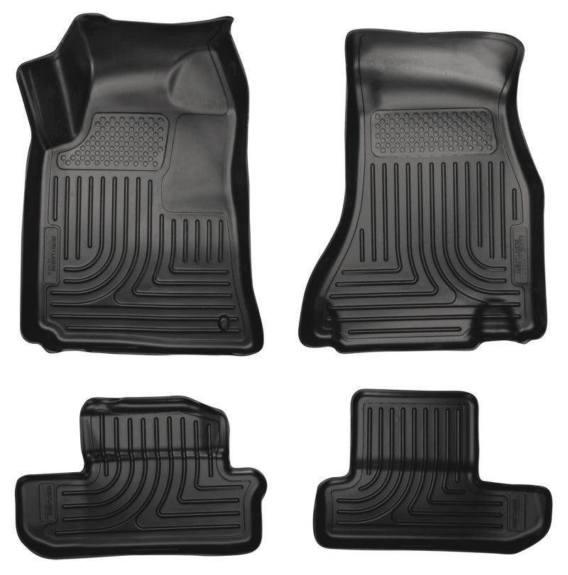 Husky Liners 08-12 Dodge Challenger WeatherBeater Combo Black Floor Liners - Order Your Parts - اطلب قطعك