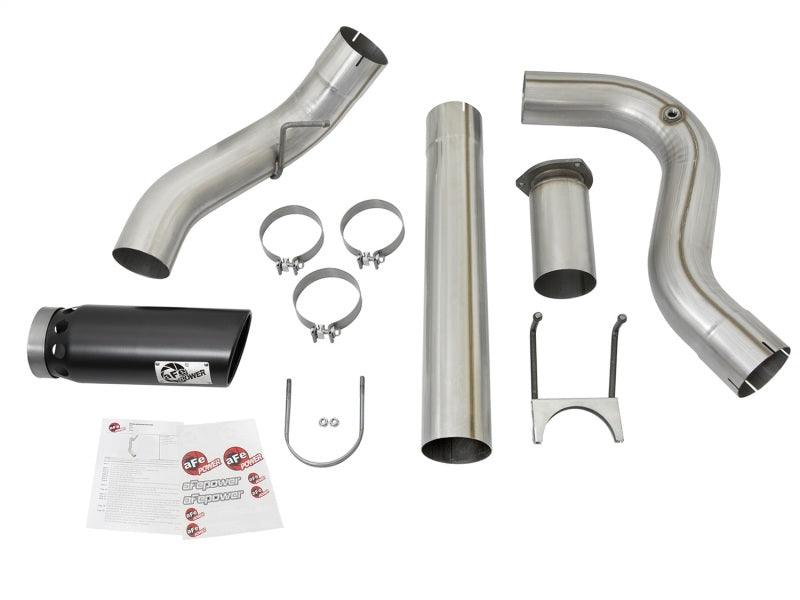 aFe ATLAS 5in DPF-Back Alum Steel Exhaust System w/Black Tip 2017 Ford Diesel Trucks V8-6.7L (td) - Order Your Parts - اطلب قطعك