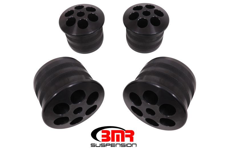 BMR 08-18 Dodge Challenger Aluminum Rear Cradle Bushings Kit - Black Anodized - Order Your Parts - اطلب قطعك