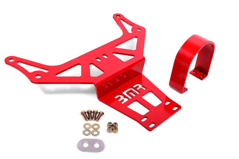BMR 15-18 Dodge Challenger (Auto Trans) Hellcat/Demon Driveshaft Safety Loop - Red - Order Your Parts - اطلب قطعك