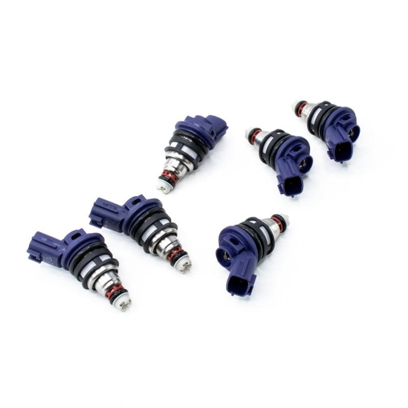 DeatschWerks 96-99 Nissan I30 VQ30 / RB25DET / Maxima VQ30de / 300zx 370cc Side Feed Injectors - Order Your Parts - اطلب قطعك