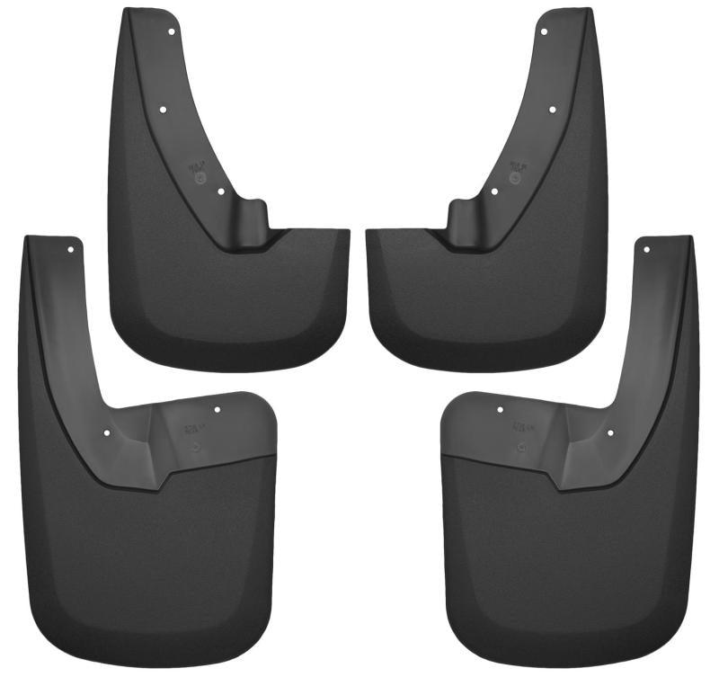 Husky Liners 09-17 Dodge Ram 1500/2500 Both w/ OE Fender Flares Front and Rear Mud Guards - Black - Order Your Parts - اطلب قطعك