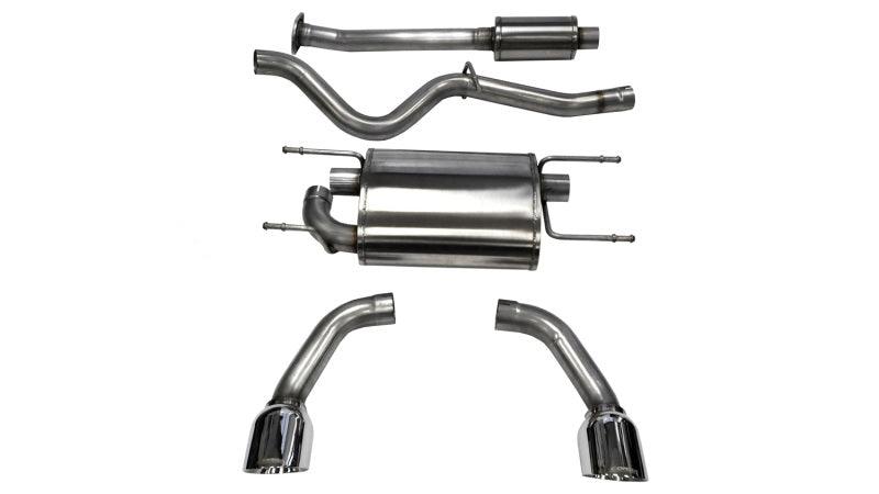 Corsa 12-14 Scion FRS / Subaru BRZ Polished Sport Cat-Back Exhaust - Order Your Parts - اطلب قطعك